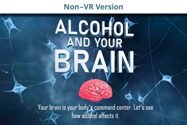 Alcohol and Brain Non VR Image