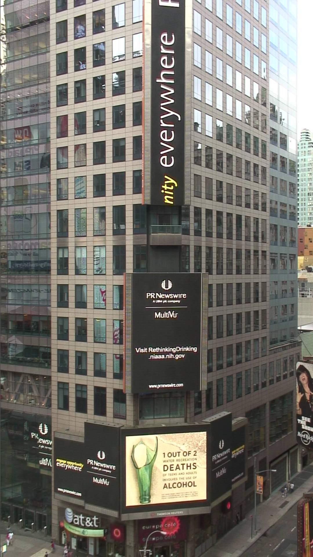New York Times Square Billboard: July 4, 2013