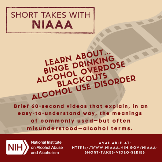 NIAAA short takes video series
