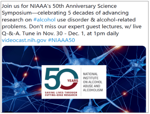 Join NIAAA 50th anniversary science Symposium
