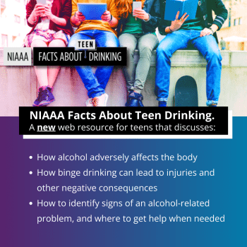 NIAAA Facts about Teen Drinking